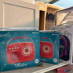 Supersonic & Victor Portable Bluetooth Speakers