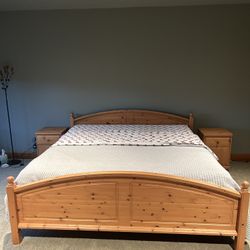   King Bedroom Set From IKEA,  Near New Condition