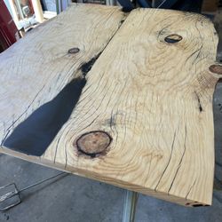 Custom Live Edge Tables