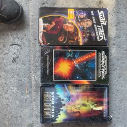 Star Trek Collection Vhs Movies