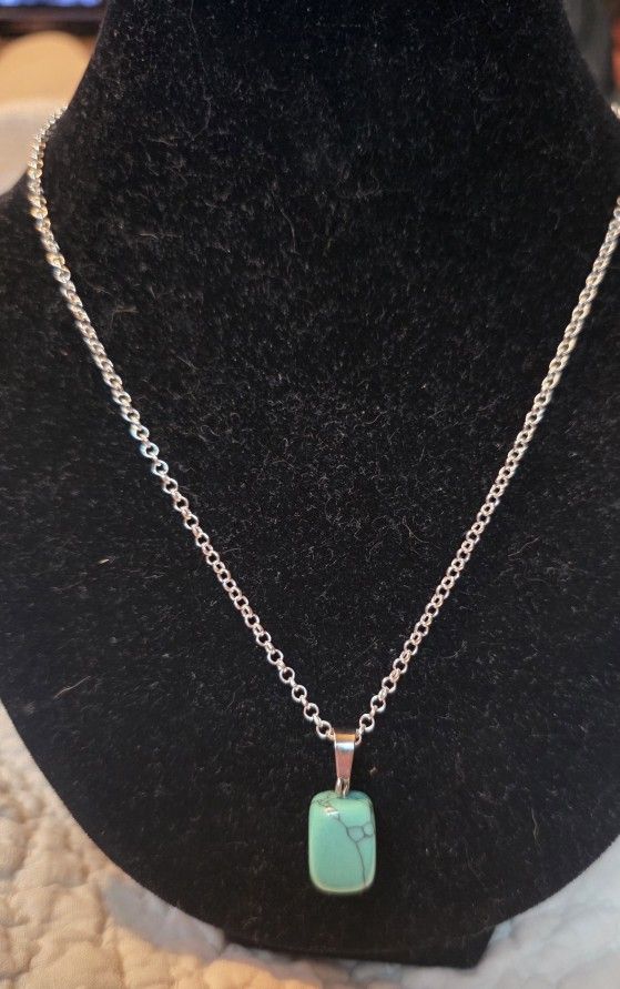 .925 Turquoise Necklace