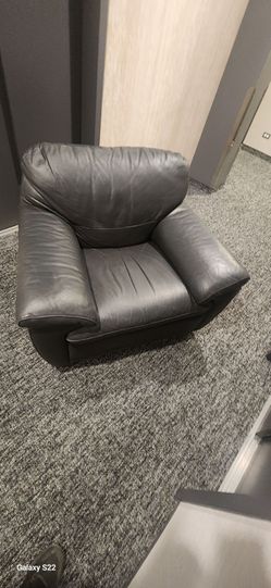 Italian leather chair couch made in italy