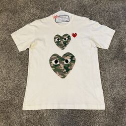 CDG Play Brand Shirt Size Large 