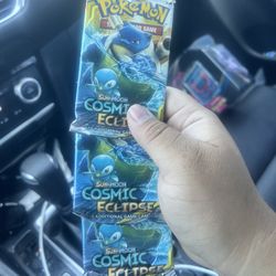 Pokemon Cosmic Eclipse Booster Packs