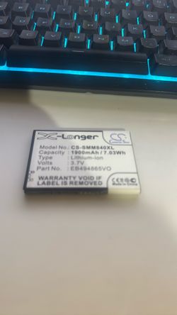Battery for Samsung EB494865VO BoostMobile Galaxy Prevail 2 II Ring SPH-M840