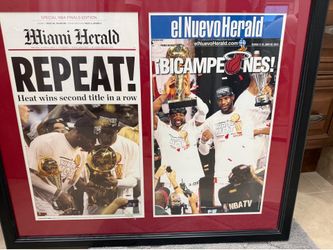 Miami Heat Championship poster
