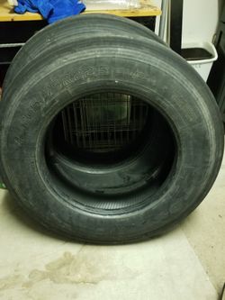 2 Toyo 265 / 75R 22.5 Used Truck / RV Tires $100 Each OBO