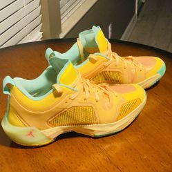 💛🔥 Yellow Jordan EYBL 37 Low – Size 10.5 – $125 🔥💛