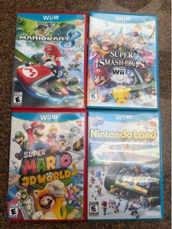 Nintendo Wii U Mario Games