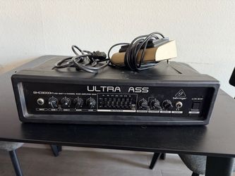 Behringer UltraBass BXD3000H 300-watt 2-channel Bass Head