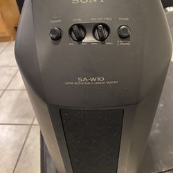 Sony Powered Subwoofer 