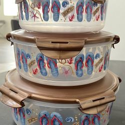 3 Storage Containers - Summer Design 