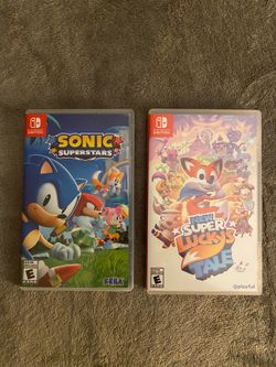 Nintendo Switch Games - Sonic Superstars, Luckys Tale