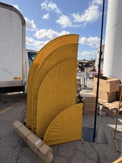 4 wedding stand with covers