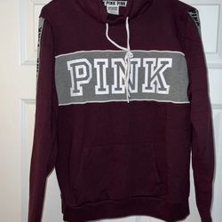 Victoria’s Secret PINK Cowl Neck Hoodie Pullover M