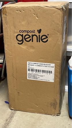 Genie Composter NIB/ SILVER