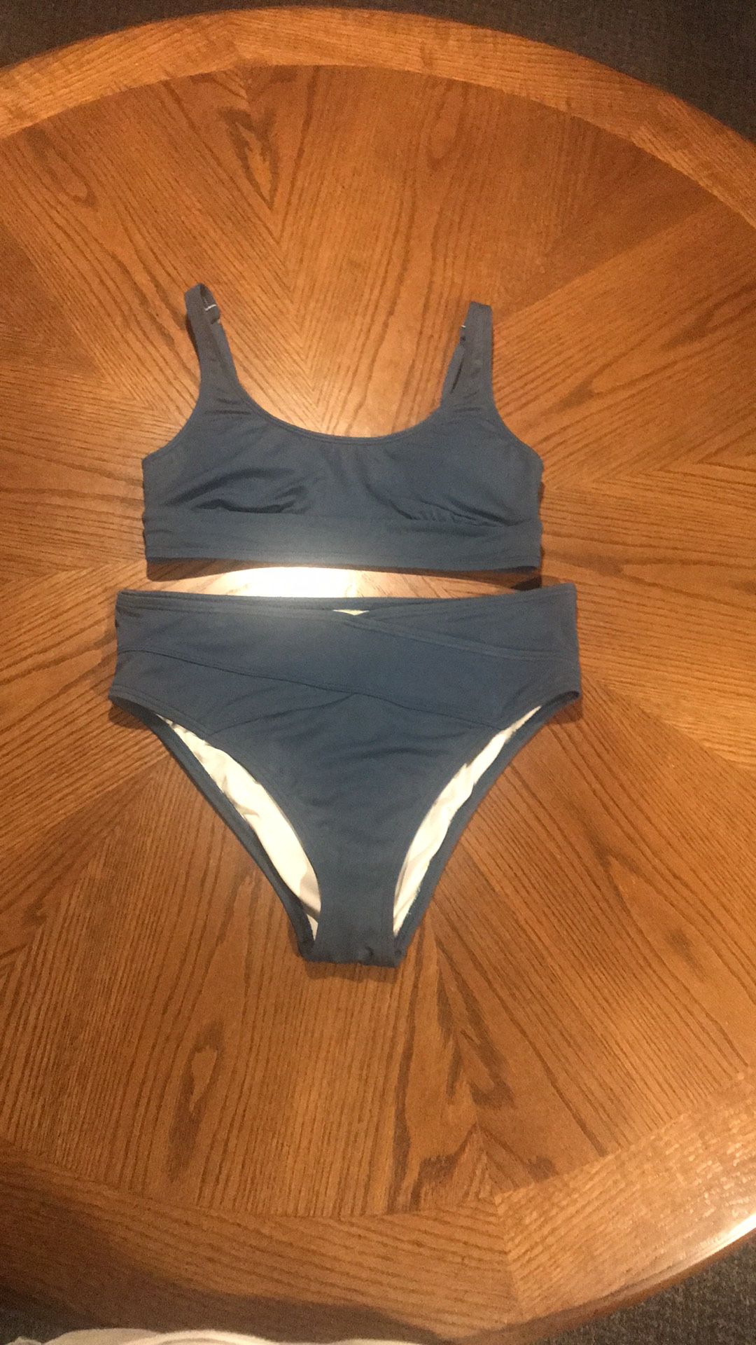out from under blue bikini for urban outfitters