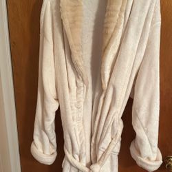 White Fluffy Robe