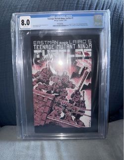 Teenage Mutant Ninja Turtles #1 CGC 8.0 3rd Print 1st app TMNT 1985 White Pages