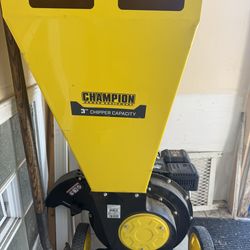 Champion 3” wood chipper