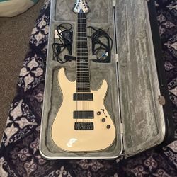 Schecter Blackjack ATX C-8 - Aged White