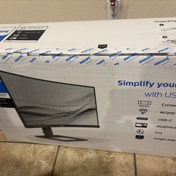 Philips E Line 34” Monitor