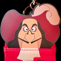 Loungefly Disney Captain Hook Bag Charm