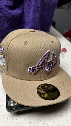 HatClub Exclusive Sandstorm🌪️ Atlanta Braves 30th Season Fitted Cap Size 7 1/2