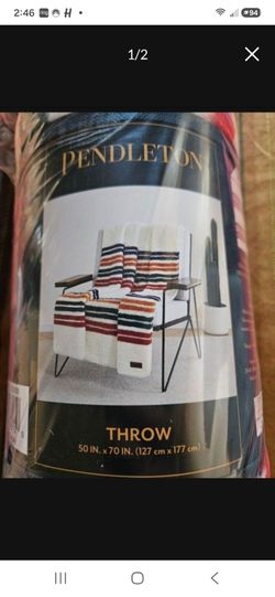 Pendleton Throw Blanket 50x70 In