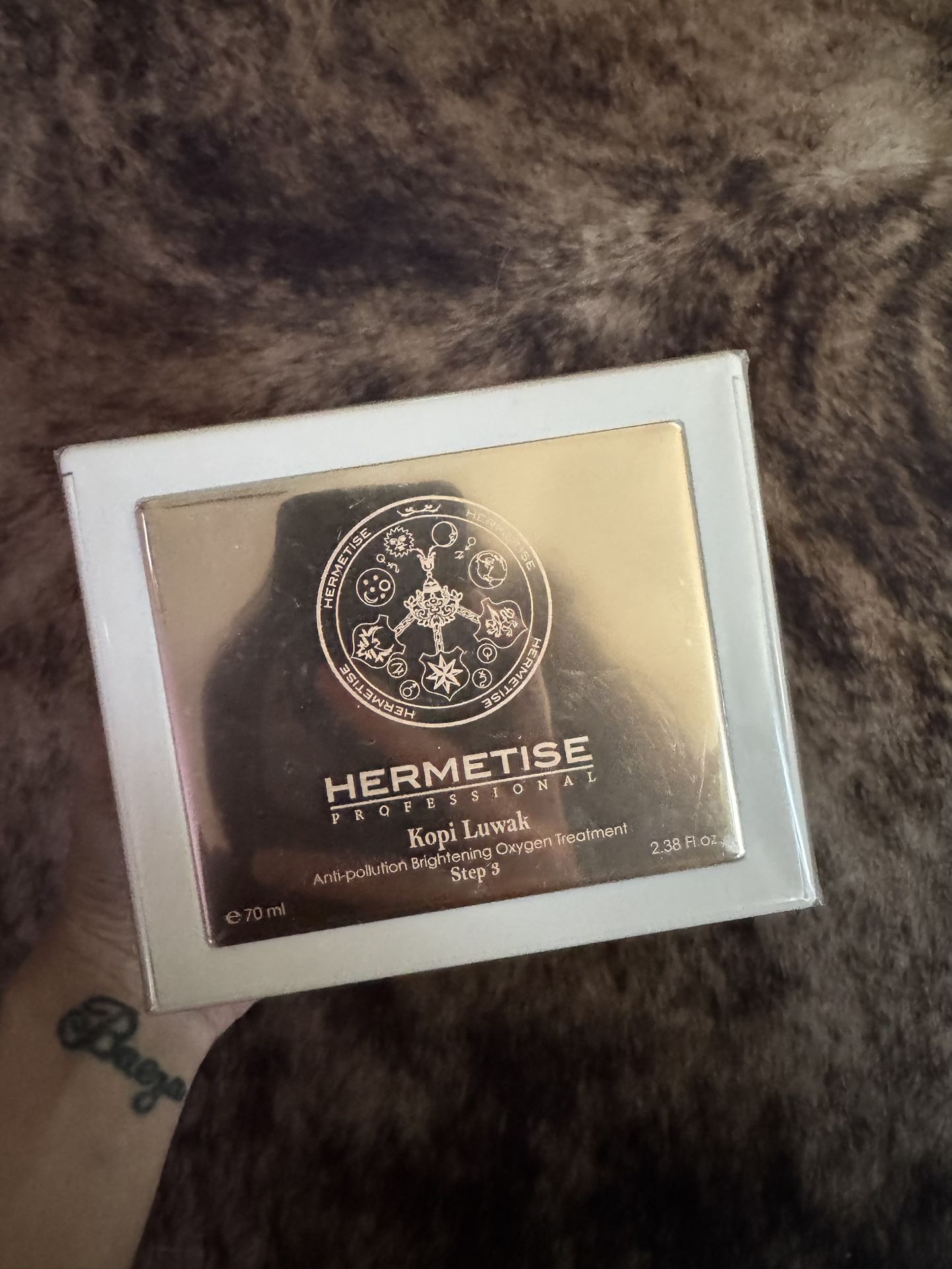 Hermetise Kopi Luwak Anti-pollution Oxygen Brightening Treatment Step 3 New