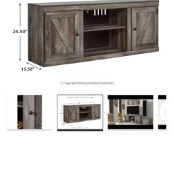 Ashley furniture Wynnlow 2 Door 60" TV Stand with Open Center Shelving
Item: EW0440-268
