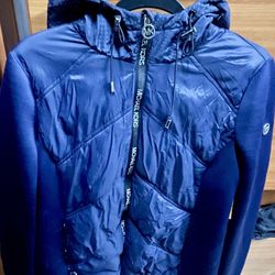 Michael Kors Woman Blue Jacket MK
