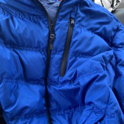 Michael Kors Blue Puffer XL Like New 