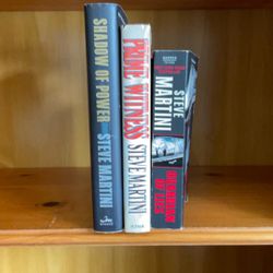 Three Steve Martini Books