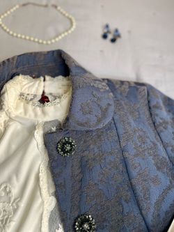 Blue Vintage Inspired Coat 🩵