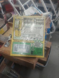 New Water Heater Strap