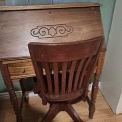 Secretary Desk With Chair