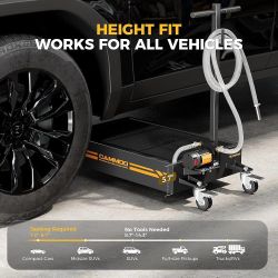 B591 $110  15 Gal Electric Oil Drain Pan