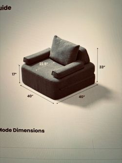Cushie sleeper chair
