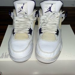 Jordan 4 Purple Metallic 