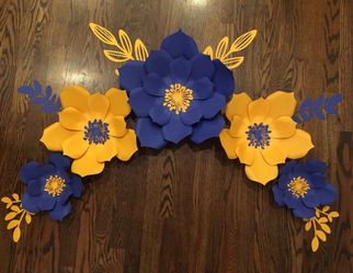Paper flower set