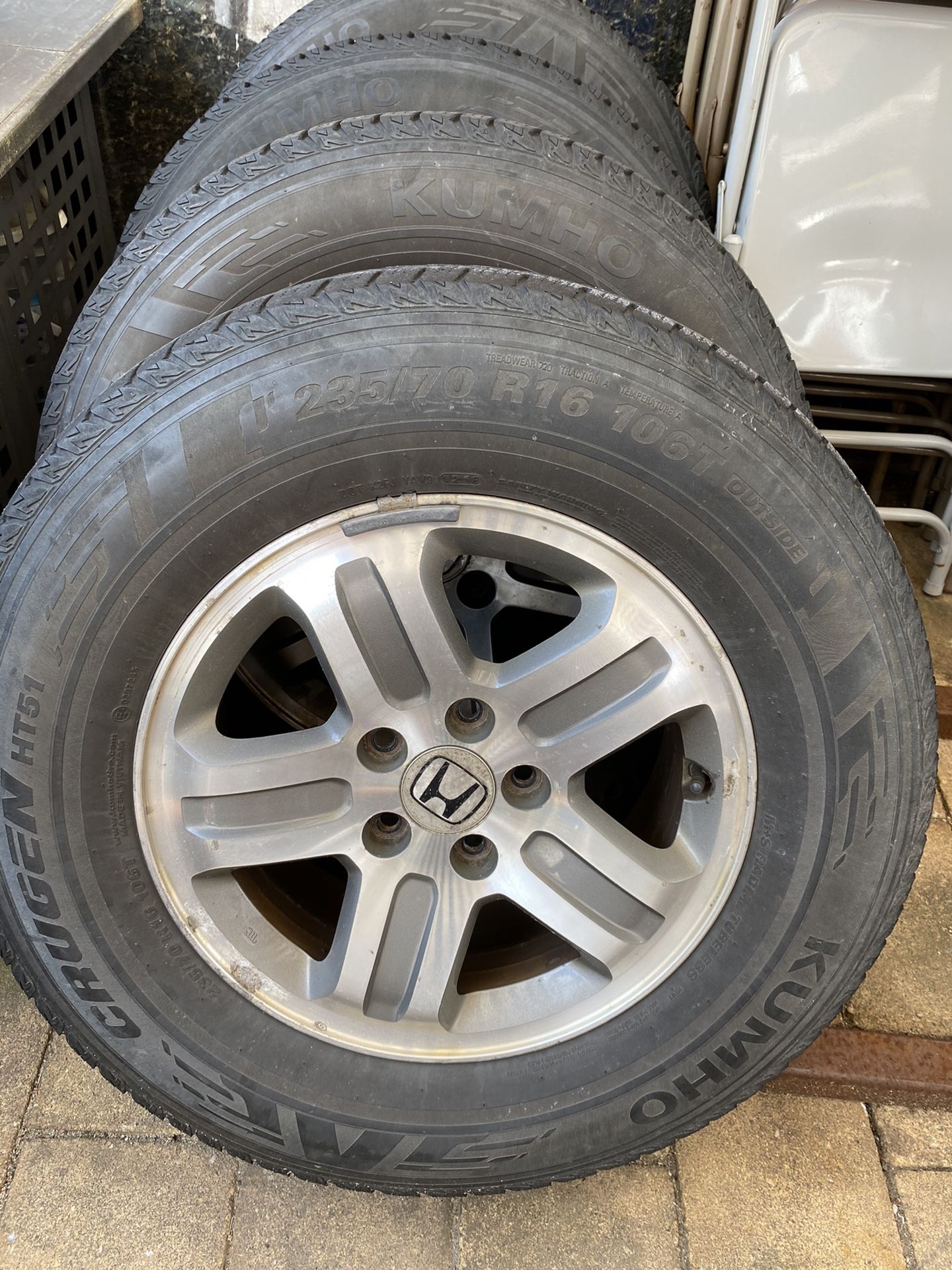2005 Honda Pilot Wheels And Tires