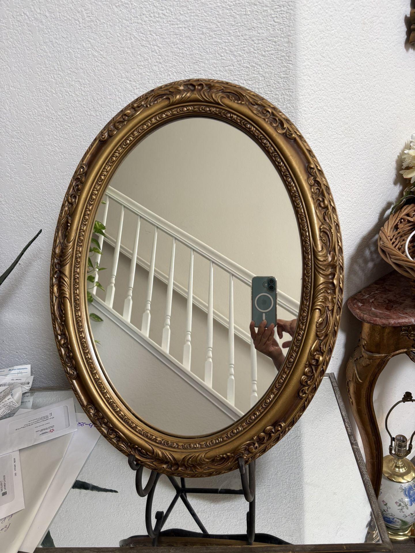 Vintage Mirror 24 X 18