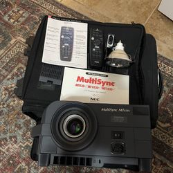 NEC Multisync Projector (old) And Accessories