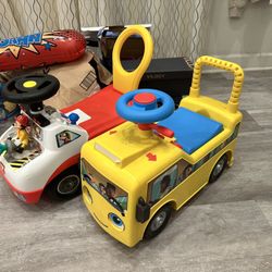 Kid ride car