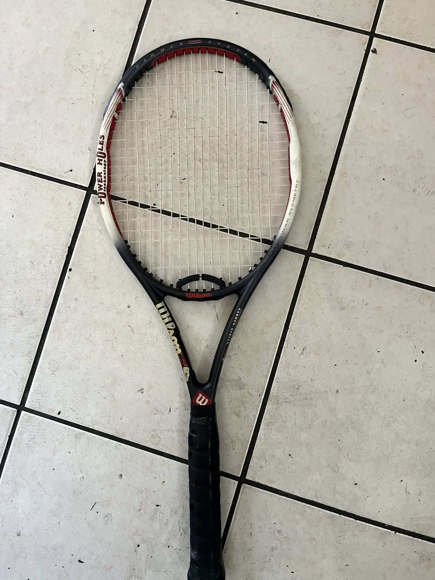 Wilson Hammer Power Holes Technology Tennis Racket