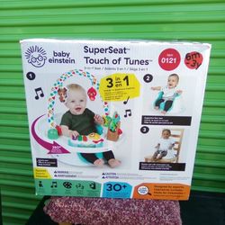 Baby Einstein Super Seat Touch Tunes * NEW UNOPENED*