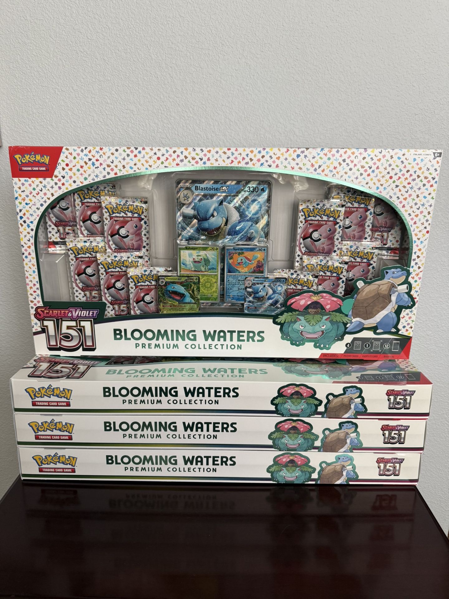 Pokemon 151 Blooming Waters Collection