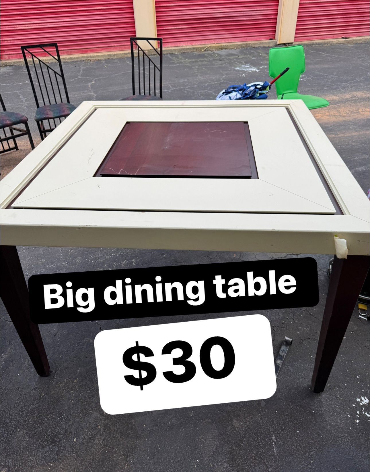 Big Dining Table First $30 Take It