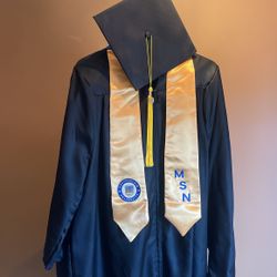 Chamberlain University MSN Cap And Gown 